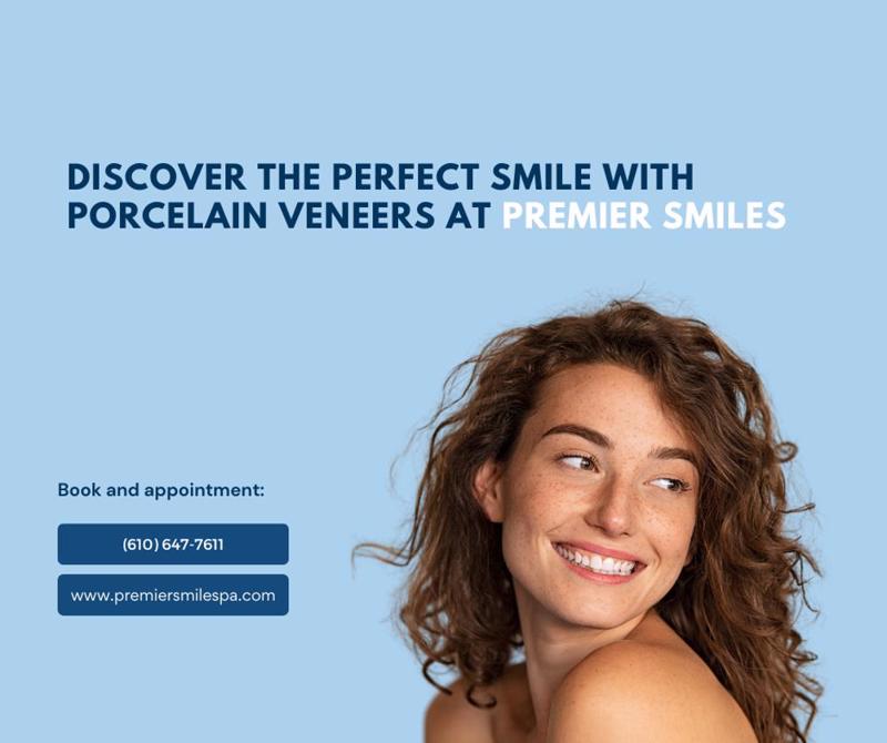 Discover the Perfect Smile with Porcelain Veneers at Premier Smiles